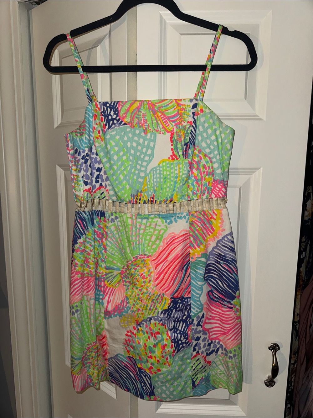 Lilly Pulitzer Multi-Color Floral Print Mini Romper